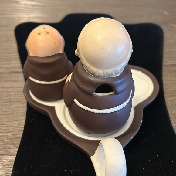 Vintage Goebel friar tuck condiment set - partial please read description - Picture 15 of 16